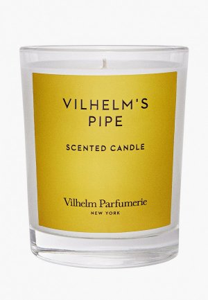 Свеча ароматическая Vilhelm Parfumerie New York Vilhelms Pipe Candle 190 g. Цвет: прозрачный