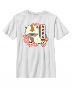 Аватар для мальчика: Милая детская футболка с цветочным принтом Last Airbender Appa Nickelodeon