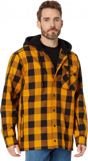 Куртка Bear Cozy Hooded Jacket , цвет Amber Yellow/Black Check Oakley