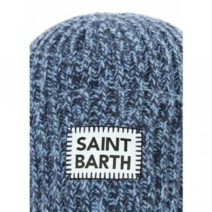 Шапка , размер OneSize, голубой MC2 Saint Barth. Цвет: голубой