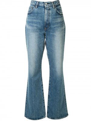 Расклешенные джинсы Luna Moussy Vintage. Цвет: синий