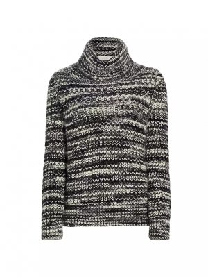 Лирический полосатый свитер , черный Zimmermann