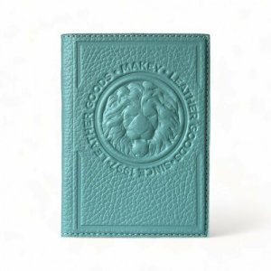 Обложка для паспорта 009-08-51, зеленый, голубой Makey. Цвет: зеленый/голубой/мята