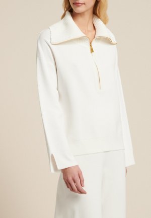 Пуловер LUISA SPAGNOLI. Цвет: белый