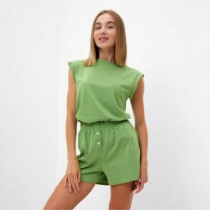Пижама, размер 44, зеленый Minaku. Цвет: зеленый