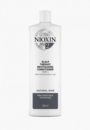 Кондиционер для волос Nioxin система 2, 1000 мл. Цвет: белый