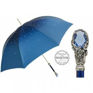 Зонт , голубой Pasotti. Цвет: голубой