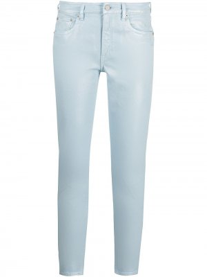 Укороченные джинсы скинни Ralph Lauren Collection. Цвет: синий