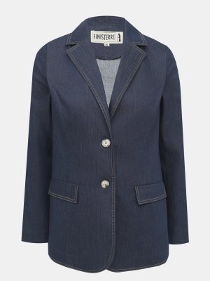 Пиджаки Finisterre. Цвет: темно-синий