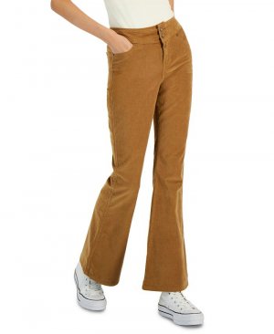 Вельветовые брюки с пышной посадкой и расклешенными штанинами для юниоров высокой , цвет Chipmunk Celebrity Pink