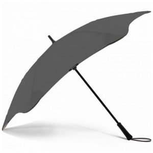 Зонт трость BLUNT Executive Charcoal, серый. Цвет: серый