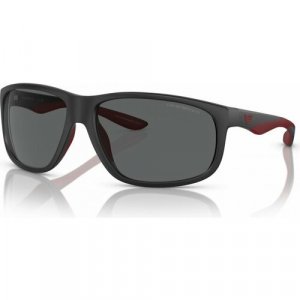 Солнцезащитные очки EMPORIO ARMANI EA 4199U 500187, черный, серый. Цвет: черный