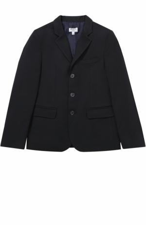 Однобортный пиджак Aletta. Цвет: темно-синий