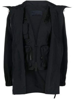 Двухслойная куртка Juun.J. Цвет: черный