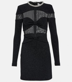 Мини-платье simone с декором , черный Rebecca Vallance