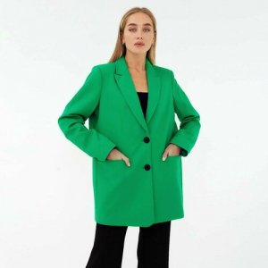Пиджак , размер 52-54, зеленый MIST. Цвет: зеленый