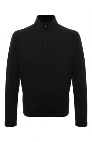 Шерстяной кардиган Zegna Couture. Цвет: синий
