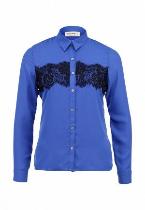 Блуза Eunishop EU001EWKL563. Цвет: синий