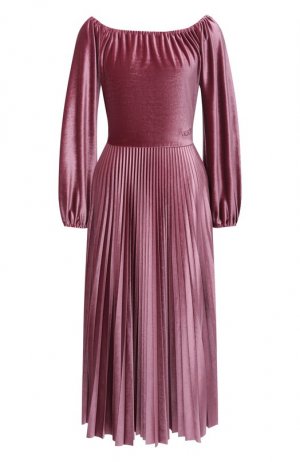 Платье Valentino. Цвет: розовый