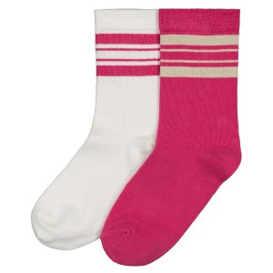 Комплект из двух пар носков LaRedoute. Цвет: розовый