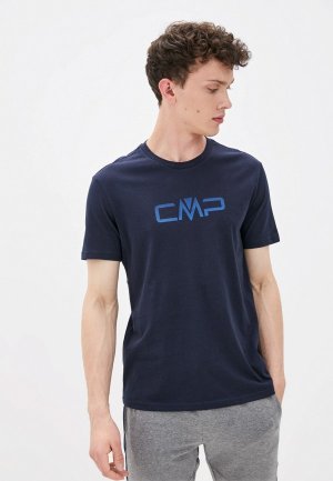 Футболка CMP. Цвет: синий