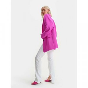 Пиджак , размер One Size, розовый MIST. Цвет: розовый
