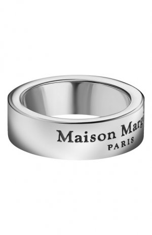 Кольцо Maison Margiela. Цвет: серебряный