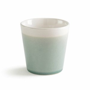 Комплект из 4 чашек кофейных LA REDOUTE INTERIEURS. Цвет: зеленый