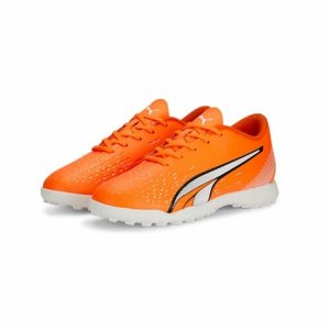 Шиповки для мальчиков, футбольные, нескользящая подошва, размер 5.5 UK, оранжевый PUMA. Цвет: оранжевый
