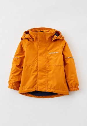 Куртка утепленная Didriksons OTTO. Цвет: оранжевый
