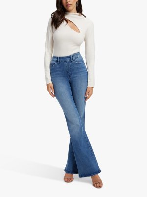 Расклешенные джинсы , цвет индиго Good American