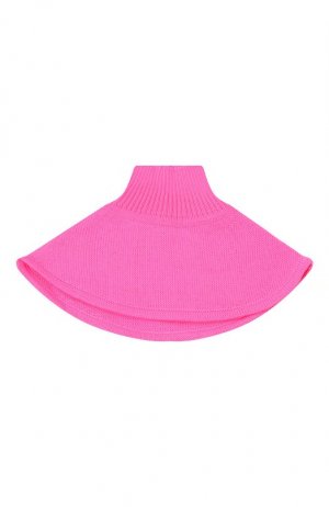 Шерстяной шарф-манишка Catya. Цвет: розовый