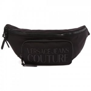 Поясная сумка Versace Jeans Couture. Цвет: чёрный