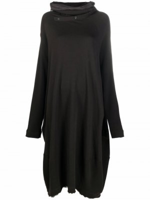 High neck knitted dress Rundholz. Цвет: коричневый