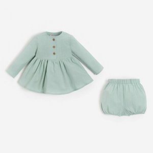 Комплект одежды , размер 80-86, зеленый Minaku. Цвет: зеленый