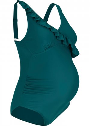 Купальник для беременных bonprix. Цвет: зеленый
