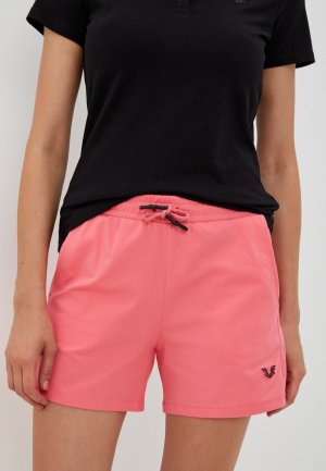 Шорты спортивные Bilcee Womens Print Detailed Shorts. Цвет: розовый