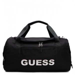 Дорожные сумки Guess. Цвет: черный