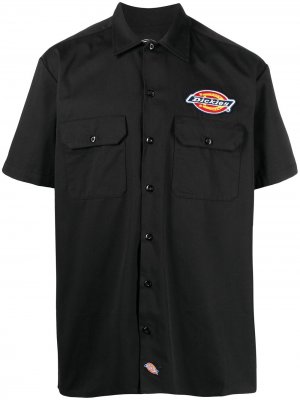 Рубашка с короткими рукавами и нашивкой-логотипом Dickies Construct. Цвет: черный