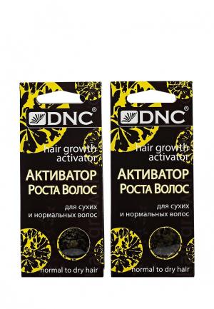 Набор для ухода за волосами DNC Активатор роста сухих и нормальных, из 2 шт 3 х 15 мл