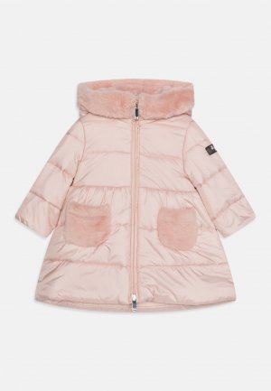 Зимнее пальто Baby Coat Il Gufo, цвет cream/strawberry Gufo