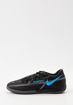 Бутсы зальные Nike PHANTOM GT2 ACADEMY IC. Цвет: черный