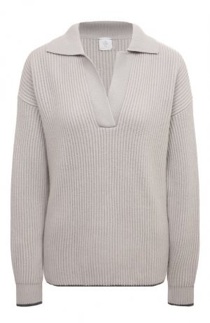 Пуловер-поло Eleventy. Цвет: серый