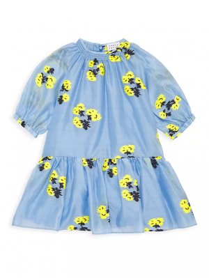 Мини-платье Eliza для маленьких девочек и , цвет lily haze Tanya Taylor
