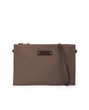 Женская сумка через плечо из ткани коричневого цвета , коричневый Pedro Miralles