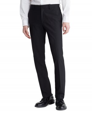 Мужские облегающие эластичные костюмные брюки Calvin Klein