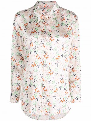 LAutre Chose блузка с цветочным принтом L'Autre. Цвет: белый
