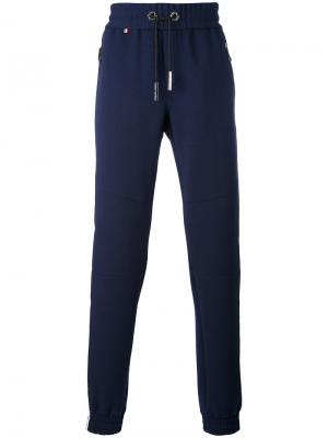 Классические спортивные штаны Philipp Plein. Цвет: синий