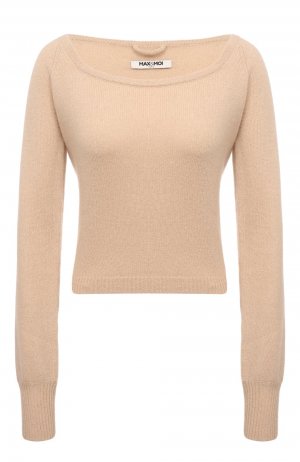 Кашемировый пуловер Max&Moi. Цвет: бежевый