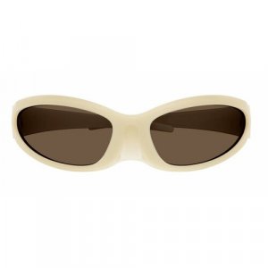 Солнцезащитные очки Balenciaga BB0251S 003 003, белый. Цвет: белый